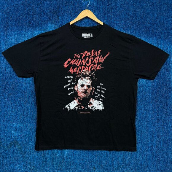 The Texas Chainsaw Massacre Ripple Junction Horror Movie Graphic T-Shirt Size XL - Picture 1 of 4